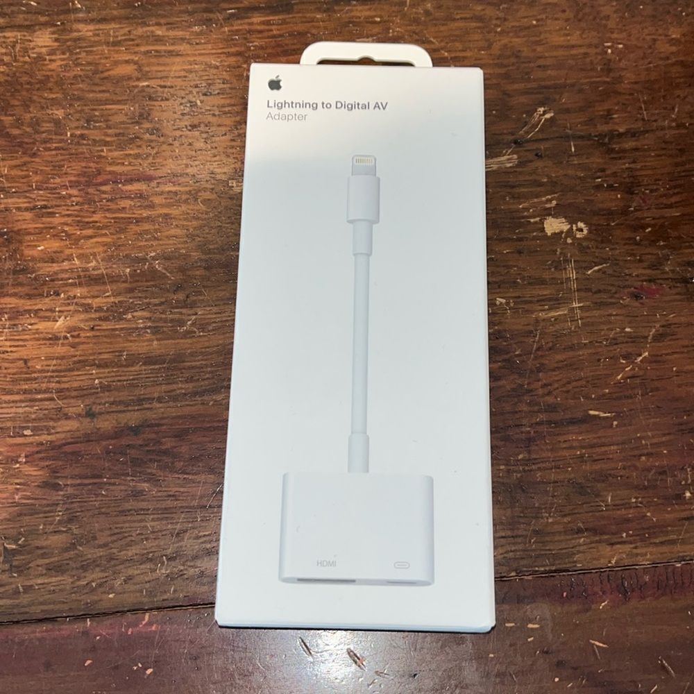 New NIB Apple OEM Lightning Digital AV Adapter BRAND NEW IN BOX